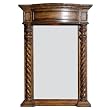 Tuscany Vanity Mirror Hutch 33"W x 45"H Bath Sink Transitional New