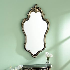 Black Gold Victorian Mirror from FurnitureHotSpot