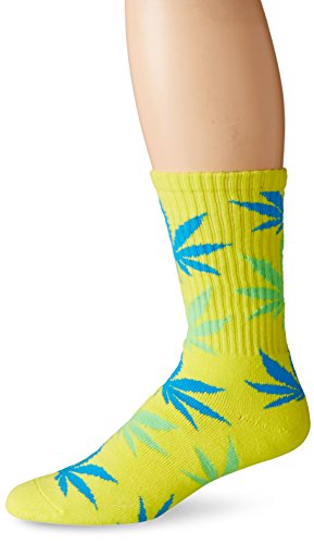 HUF Men's Neon Plantlife Socks
