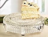 Crystal Wedding Cake Stand 16 Round Plateau Event