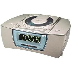 Timex CD Player Dual Alarm Clock Radio and Nature Sounds Sleep Machine