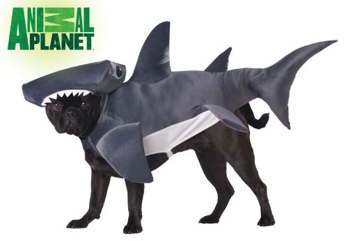 Animal Planet Halloween Dog Pet Costume Hammerhead Shark Small