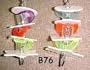 Bell Plastics 010-12478 Bell Plastics B76 Shooting Star Acrylic Bird Toy