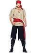 Mens Cutthroat Pirate Holiday Party Costume
