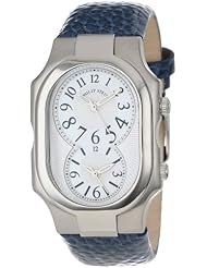 Philip Stein Unisex 2-NFMOP-CGRBL Signature Mother-Of-Pearl Royal Blue Grainy Calf Strap Watch