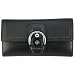 Coach Soho Black Leather Checkbook Wallet F42134