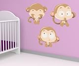Graphic Wall Decal Sticker Monkey item OS_MG103 Part A