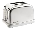 Micromark 2 Slice Toaster Stainless Steel with Silver Trim