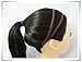 H1814 Dark Brown Headband Leatherette Double Braid Stretch Elastic by Fonza Shop