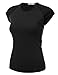 JJ Perfection Women's Short Sleeve Slim Fit Baseball Jersey Raglan T-Shirt