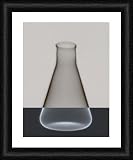 Conical flask - Framed Print 10x8 (25x20cm) by Science Photo Library  from Science Photo Library