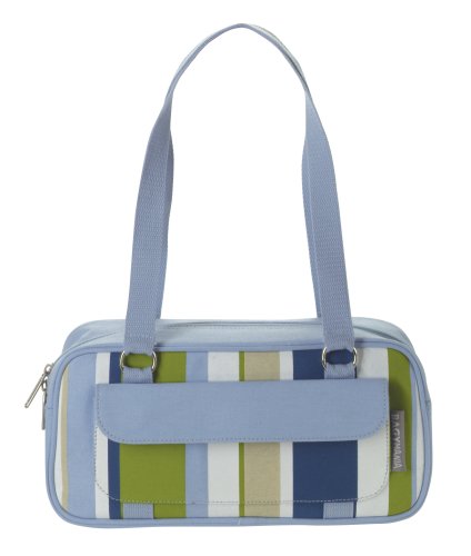 BAGYMANIA Citybag YB 191062 Baumwolle ca. 33 x 16 cm Stripes blue