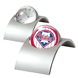 Philadelphia Phillies MLB Spinning Desk Clock