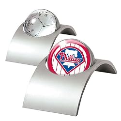 Philadelphia Phillies MLB Spinning Desk Clock by Great American Products