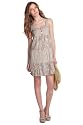 edc by ESPRIT Damen Kleid (knielang), All over Druck 052CC1E001
