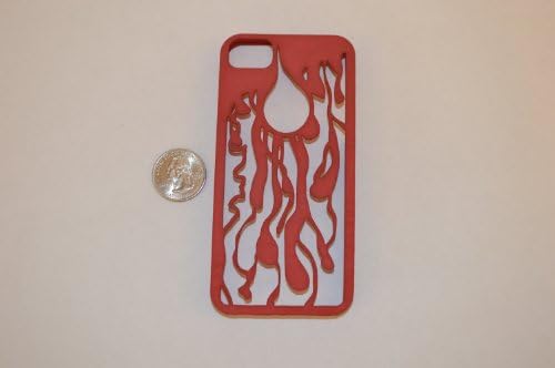 3D Printed Blood Rivulets iPhone 5 Case, Black