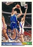 Luc Longley Autographed/Hand Signed Basketball Card (Minnesota Timberwolves) 1992 Upper Deck #105