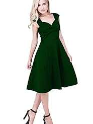 Cotton/Spandex Full-Skirt Vintage Evening Dress/Prom Dress/Wedding Party Dress 