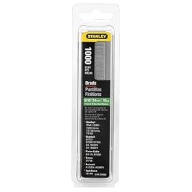 Click here to buy Stanley SWKBN562 9 16-Inch Brad Nails, 1,000-Count by Stanley Hand Tools.