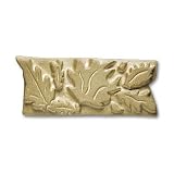 Adex USA Natural Leaves Listello Green 2 Ceramic Tile & Stone