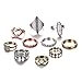 Gmai Bohemian Vintage Women Crystal Joint Knuckle Nail Ring Set of 10 pcs Finger Rings Punk Ring Gift (Boho)