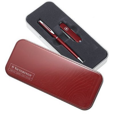 Victorinox Swiss Army Classic Knife and Waterman Hemisphere Ballpoint Pen