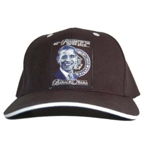 44th President Obama Baseball Hat - Black