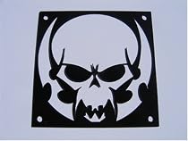 Blade Skull Single Fan Grill (black)
