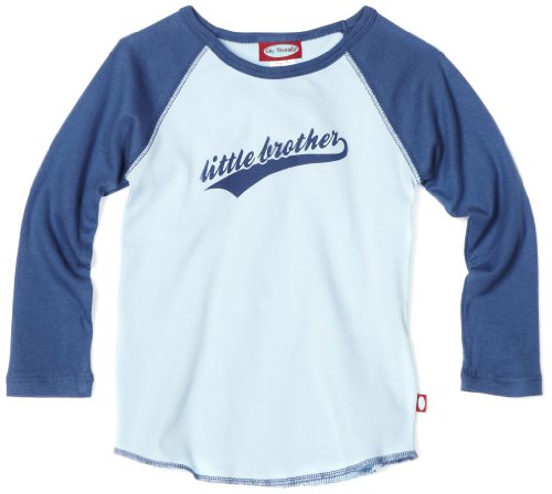City Threads Boys 2-7 Little Brother Raglan Tee, Baby Blue, 2T