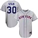 Majestic New York Mets #30 Nolan Ryan Ash Cooperstown Collection Jersey