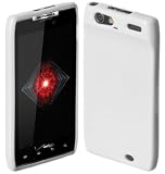 Cimo Gloss Soft Shell TPU Case for Motorola DROID RAZR Verizon - White