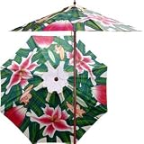 Lily Garden 9 Foot Patio Umbrella With Base - White