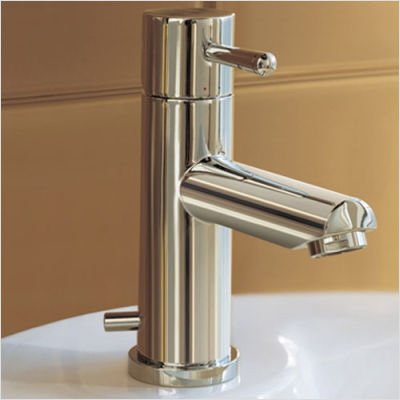 Serin Monoblock Single Control Bathroom Faucet Finish: Satin Nickel