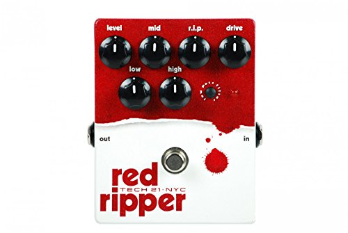 TECH 21 Red Ripper Bass Fuzz
