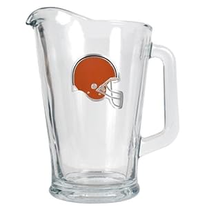 NFL Cleveland Browns 60-Ounce Glass Pitcher - Primary Logo