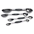 Progressive International Set of 5 Stainless-Steel Magnetic Measuring Spoons