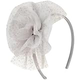 GYMBOREE(ジンボリー) チュールヘッドバンド シルバードット 小物ジュエリー・ヘアーアクセサリー One Size【並行輸入】