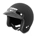 Raider Black X-Large Flat Open Face Helmet