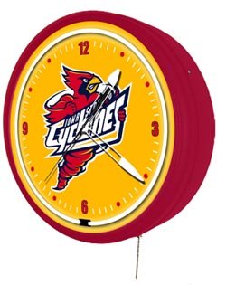 Iowa State Cyclones Neon Clock