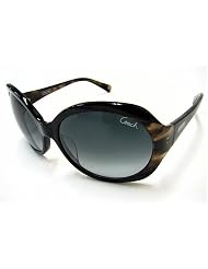 COACH - Ladies SUNGLASSES BLACK FRAME GRAY LENS by