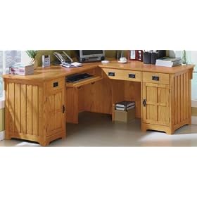 Craftsman Work Station, 30H, LIGHT OAK