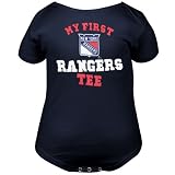 NHL Reebok New York Rangers Newborn My First Tee Creeper - Navy Blue (6-9 Months)