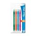 Paper Mate Profile Retractable Ballpoint Pens, 4 Colored Ink Pens (70671)