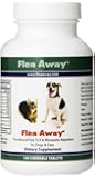 Flea Away The Natural Flea, Tick, And Mosquito Repellent for Dogs and Cats - 100 Chewable Tablets