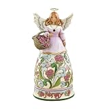Jim Shore Heartwood Creek Monthly Angel Figurine, February, 6-1/4-Inch
