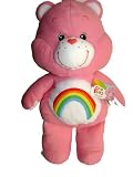 Care Bears Cheer Bear Large Pillow / Plush Doll 30 inches - 