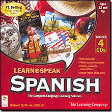 Childrens Toyshop  Software : Learn to Speak Spanish: The Complete Interactive Learning Solution (4 CD-ROMs, Version 8.0)