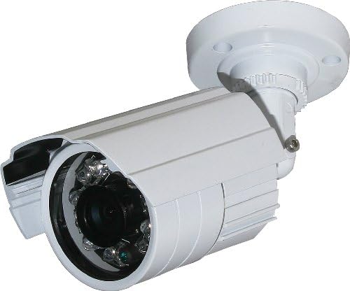 Bullet Camera - 700TVL Color 1/3" Sony Effio CCD II SUPER HAD - IP66 - 60ft/20m 24IR LED Night Vision Infrared - Wide Angle Fixed 3.6mm Lens - Outdoor/Indoor - Weatherproof - Video CCTV Security Surveillance - ANZA Security AZ7015E