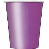 9oz Purple Paper Cups, 14ct