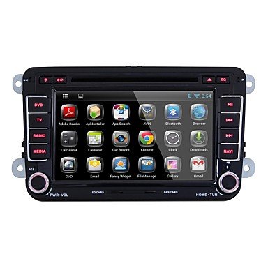 JOYOUS Android 4.2.2 7” 2 Din Car DVD Player for Volkswagen with GPS,BT,RDS,WIFI,CANBUS Capacitive Touch Screen #01884297